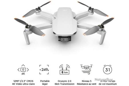 Drone Facegle 4K Avec Caméra – Jouet Électrique, Portée 50m, Idéal Débutant