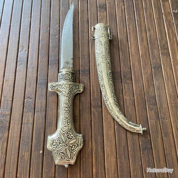 BEAU POIGNARD KOUMIA KOUMYA ANCIEN LAME POIN�ONN�E