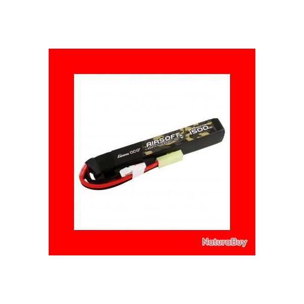 BATTERIE LIPO 2S 11.1V 1500MAH 25C 1 STICK GENSPOW