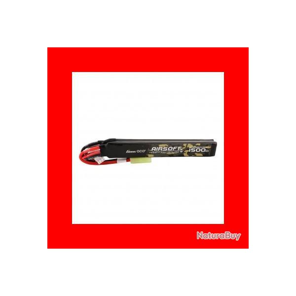 BATTERIE LIPO 2S 7.4V 1000MAH 25C 2 STICKS GENSPOW