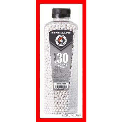 Billes Airsoft 6 Mm – 400/1000/2000 Billes En Plastique Dur, Biberon Doseur