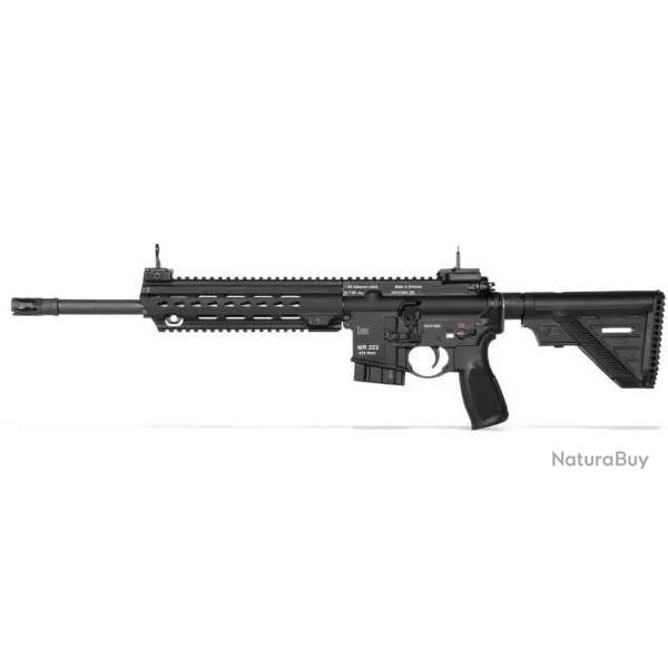 Carabine H&K MR223 A3 14.5" Cal 223 Black Slim Line