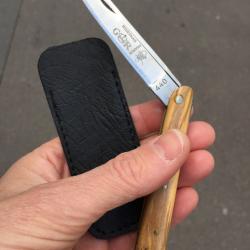 Collector le ROUENNAIS couteau R&eacute;gional  Olivier *grav&eacute; pr&eacute;nom