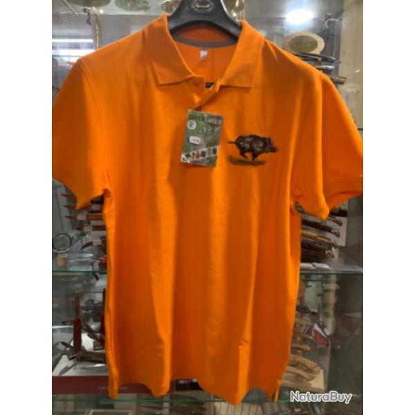 Polo lovergreen brod� orange