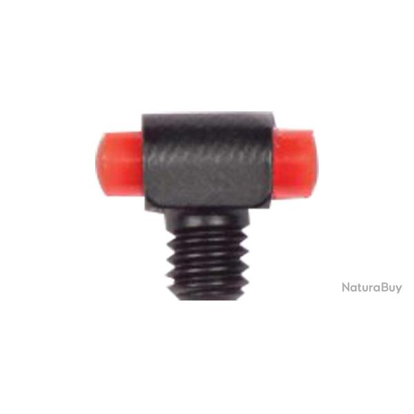 Guidon plein lumineux rouge 2x6.5mm