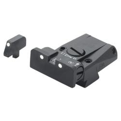 Hausse réglable et guidon