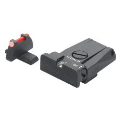 Hausse réglable et guidon