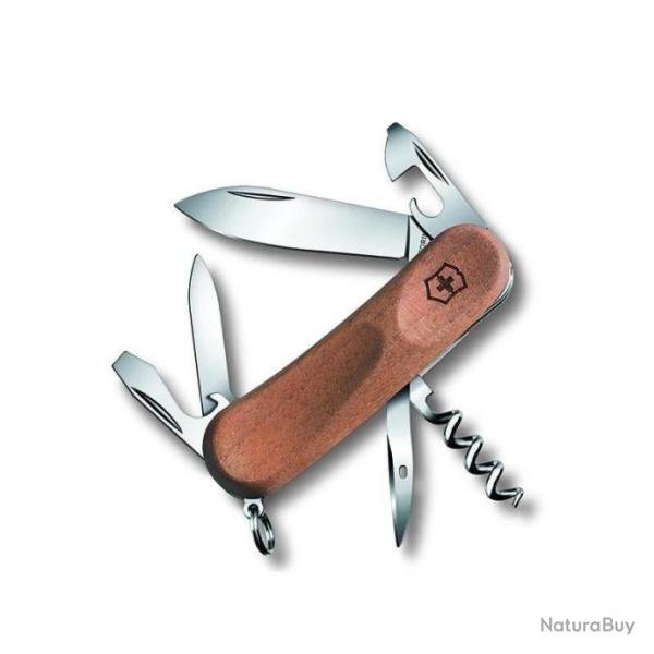 Victorinox EVOWOOD 10, manche Noyer