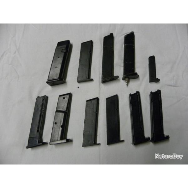 CHARGEURS PISTILET AIR SOFT