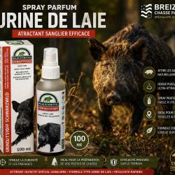SPRAY PARFUM URINE DE LAIE POUR SANGLIER