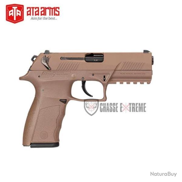 Pistolet ATA 9 Flat Dark Earth Cal 9mm Vis�e Fixe 3pts Fde