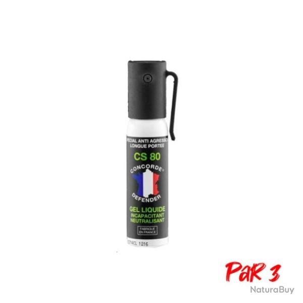 A�rosol gel Concorde defender cs 80 25 ml / Par 1 - 25 ml / Par 3