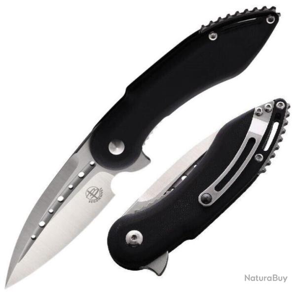 Couteau Begg Knives Mini Glimpse Black Lame Acier D2 Manche G10 IKBS BG005