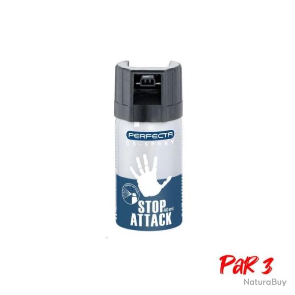 Bombe Perfecta  Stop Attack CS - 40 ml - Par 3