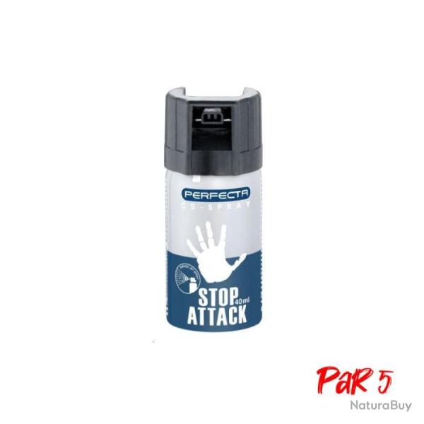 Bombe Perfecta  Stop Attack CS - 40 ml - Par 5