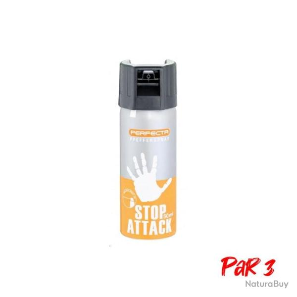 Bombe Perfecta Stop Attack Poivre - 50 ml / Par 3