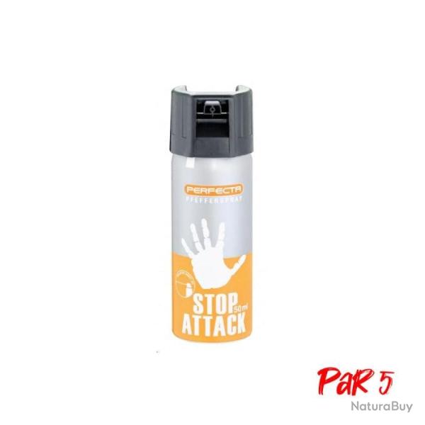 Bombe Perfecta Stop Attack Poivre - 50 ml / Par 5