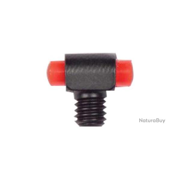 Guidon plein Cor Caroli lumineux rouge 2x6.5mm - 2.6 mm