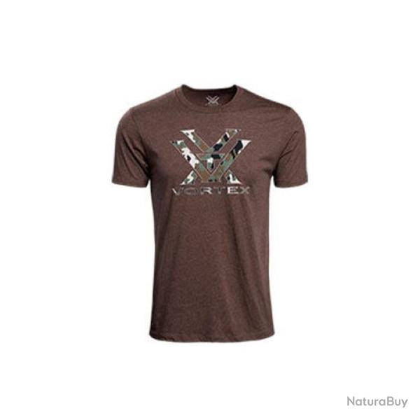 Tee Shirt � manches courtes Vortex avec logo camouflage