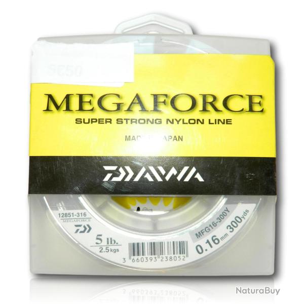 FIL DAIWA MEGAFORCE GRIS 270M 16/100