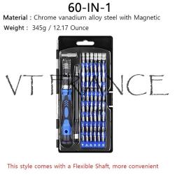 Kit Mini Tournevis Pro de Precision-60pcs 20260729082520
