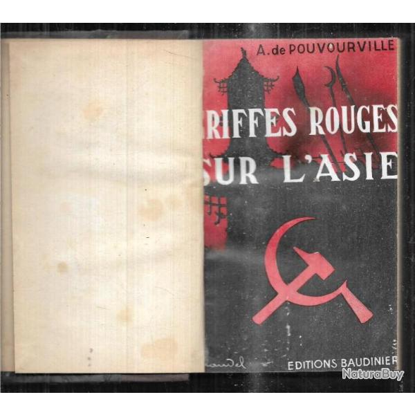 griffes rouges sur l'asie de a.de pouvourville , communisme