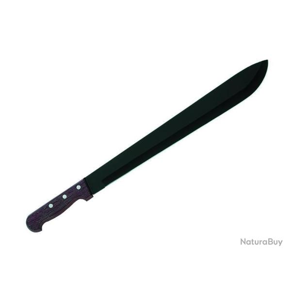 MACHETTE HERBERTZ PACCA 45CM INOX NOIR + ETUI