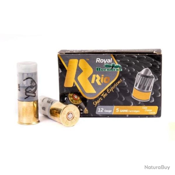 Balles Rio Brenneke Slug 32 g - Cal. 12/70 x5 Par 1 - Par 1