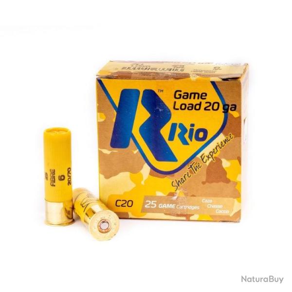 Cartouches Rio Game Load 25  BJ PB7 x25 - Par 10