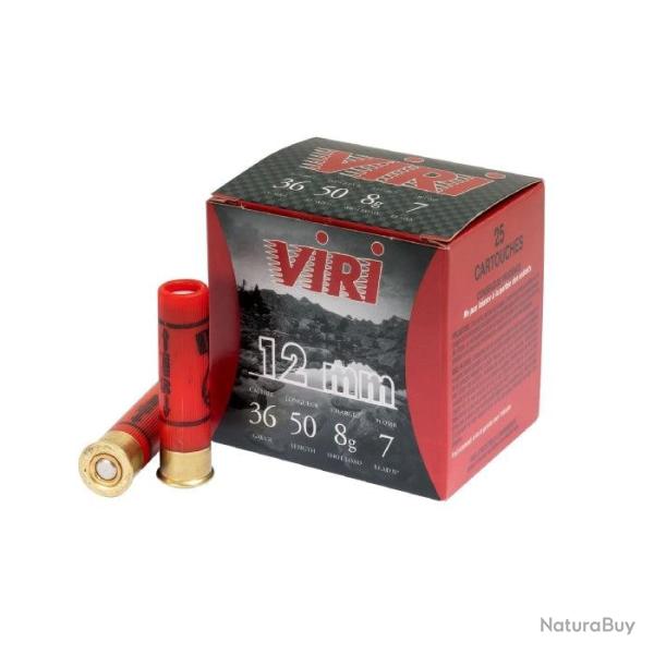 Cartouches Viri BJ x25 Par 10 12 mm