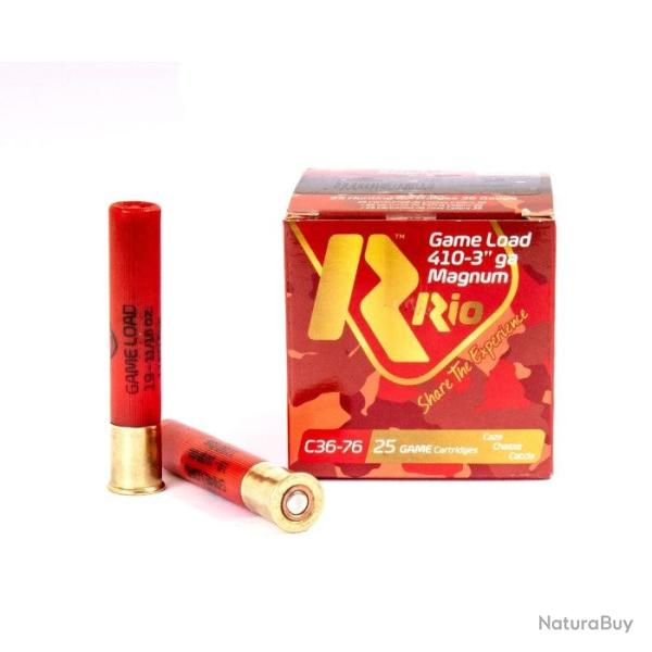 Cartouches RIO 36 76 410 19 BJ x25 Par 5