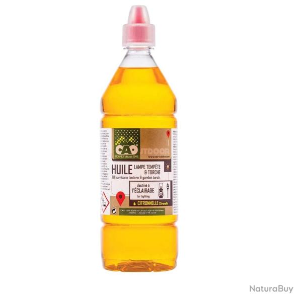 Huile citronnelle pour lampe  ptrole 1L