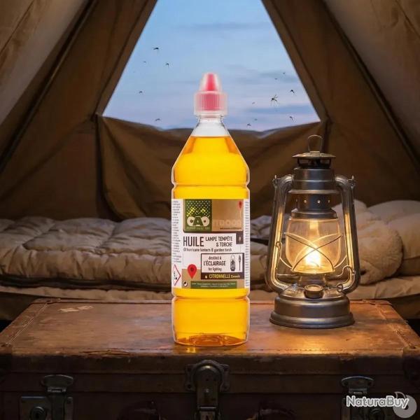Huile citronnelle pour lampe � p�trole 1L