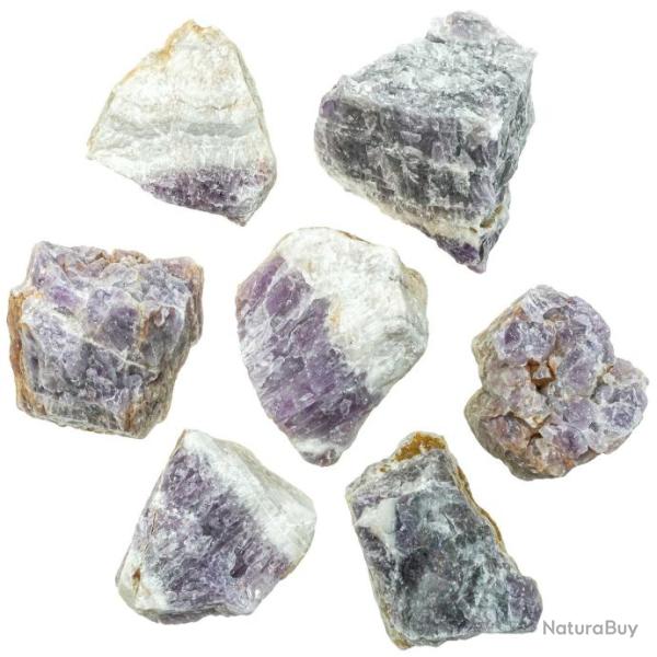 Pierres brutes am�thyste d'Auvergne - 4 � 7 cm - 400 grammes
