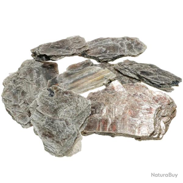 Pierres brutes plaques de muscovite - 7 � 14 cm - 500 grammes