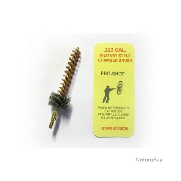 Ecouvillon bronze Pro-shot pour chambre en calibre .223