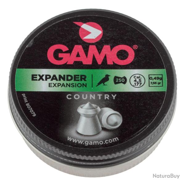 Plombs EXPANDER EXPANSION 4,5 mm - GAMO