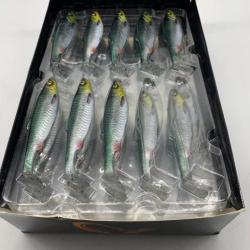 Leurre de p&ecirc;che souple LB 4D Herring Shad 13cm Argent