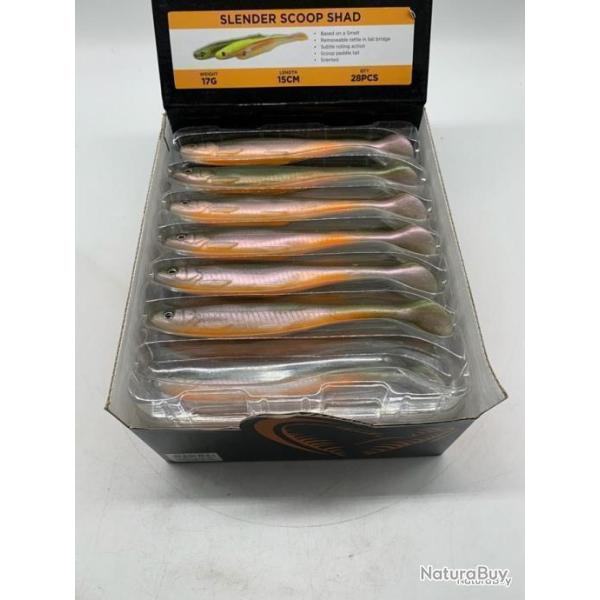 Leurre de p�che souple Slender Scoop Shad 15cm 17g