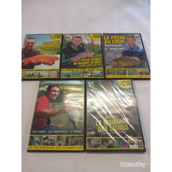 Lot de DVD N�2 p�ches diverses