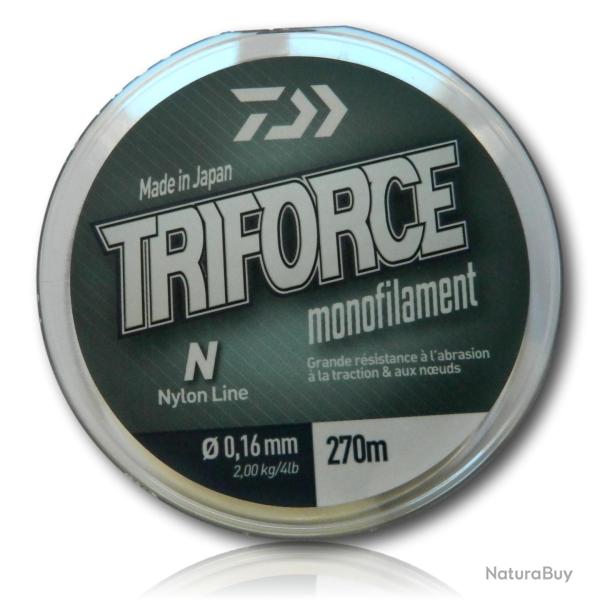 FILE NYLON TRIFORCE DAIWA 0.16MM 270M