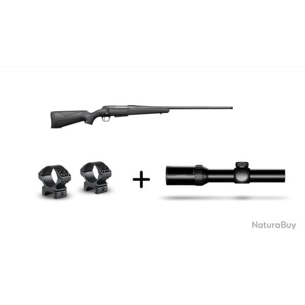 Pack battue Winchester XPR 300 win + HAWKE 1-4x24 