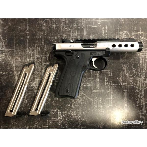 RUGER MARK IV 22/45 LITE Gris calibre 22 Lr PORT OFFERT