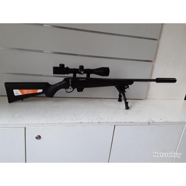 9636  PACK CARABINE TIKKA T1X SYNTH� CAL 22LR + STILL SAK + LUNETTE 4 -12X50 RET LUM  + BIPIED NEUF
