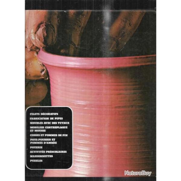 artisanat et loisirs , filets dcoratifs , cosses et pommes de pin, marionnettes, puzzles,