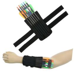 Carquois de bras pour fl&egrave;ches d'arbal&egrave;tes de 6 &agrave; 15 pouces de long Toutes fl&egrave;ches sauf Adder