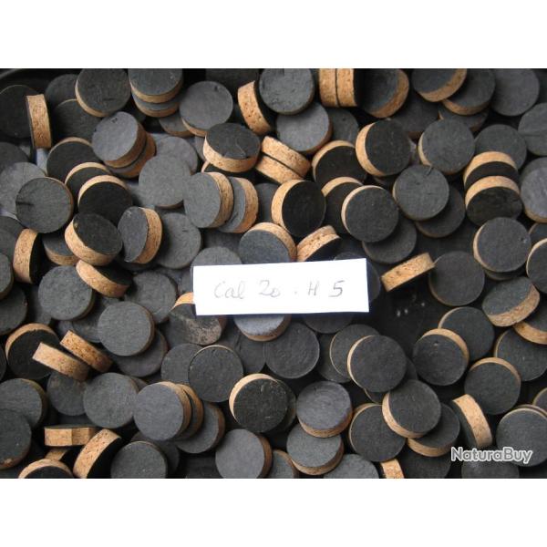 Rondelles  li�ge  calibre  20  �paisseur  5 mm