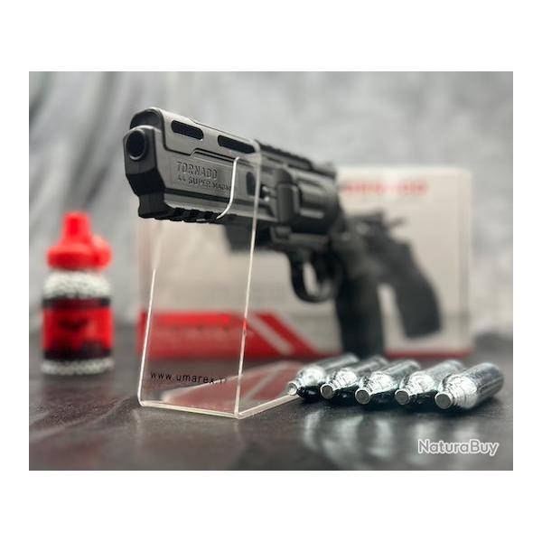 Pack "REVOLVER UX TORNADO" CO2 - BILLES ACIER/4.5MM