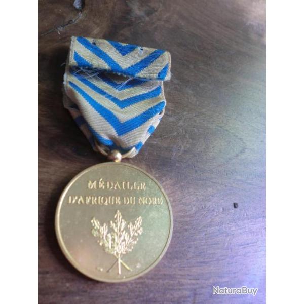 MEDAILLE D AFRIQUE DU NORD