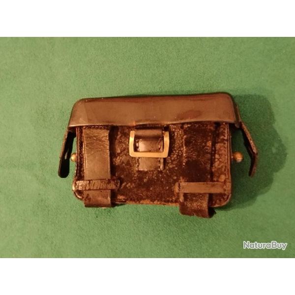 Etui en cuir pour munitions Mauser M/1904
